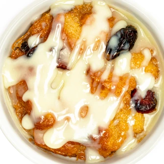 BUDÍN DE CHOCOLATE BLANCO